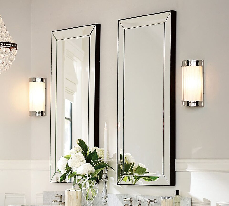 Astor Oversize Rectangular Mirror Pottery Barn Australia